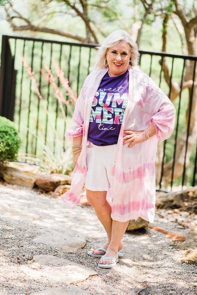 Tuscany Kimono in Lilac