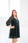 Rows of Beauty Tiered Dress