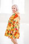 Ilaria Flared Sleeve Dress