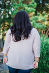 Mauve Dolman Sleeve Sweater