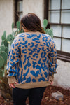 Cold Nights Leopard Sweater-Plus