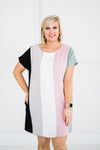 Trusting in You Color block Dress