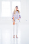 Hyde Straight Leg Jean in off White