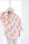 Springy Smocked Floral Top