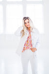 Dear John Elsie White Denim Jacket