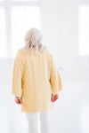 Pretty in Yellow Linen Top