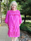 Johnny Was Pink Primrose Mini Dress